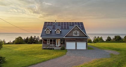 Luxury Beach House with Private Beach & Panoramic Ocean Views