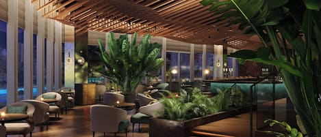 2 bars/lounges, lobby lounge