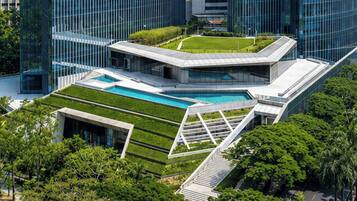 3 outdoor pools