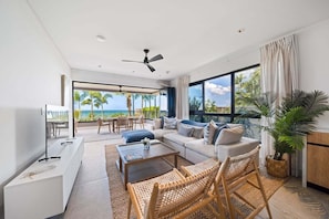 Living area - Allure 105 3 Bedroom Condo (Bridgetown)