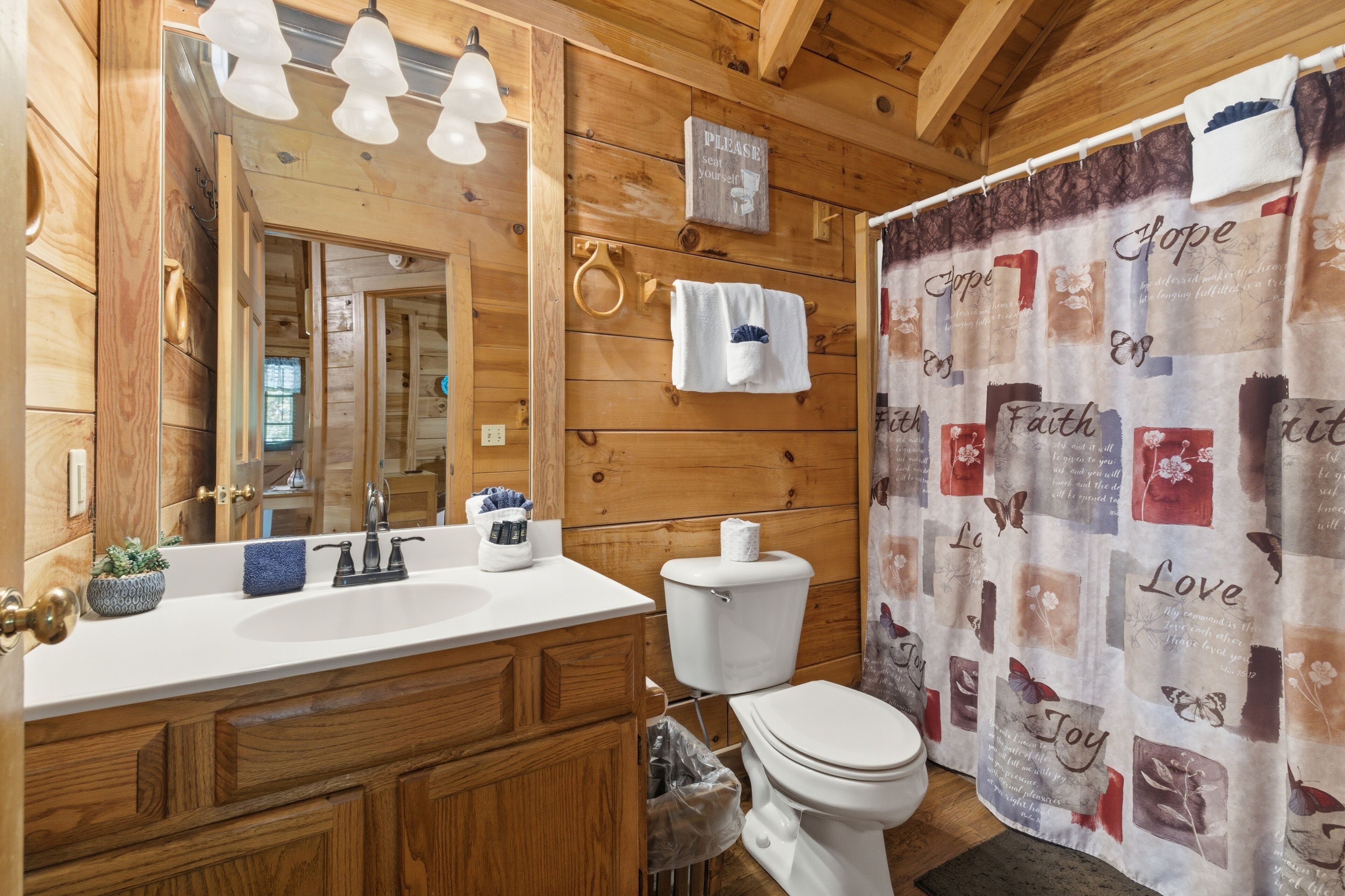 Cabin, 1 Bedroom | Bathroom