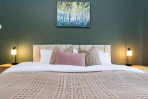 5 dormitorios, tabla de planchar con plancha, wifi y ropa de cama