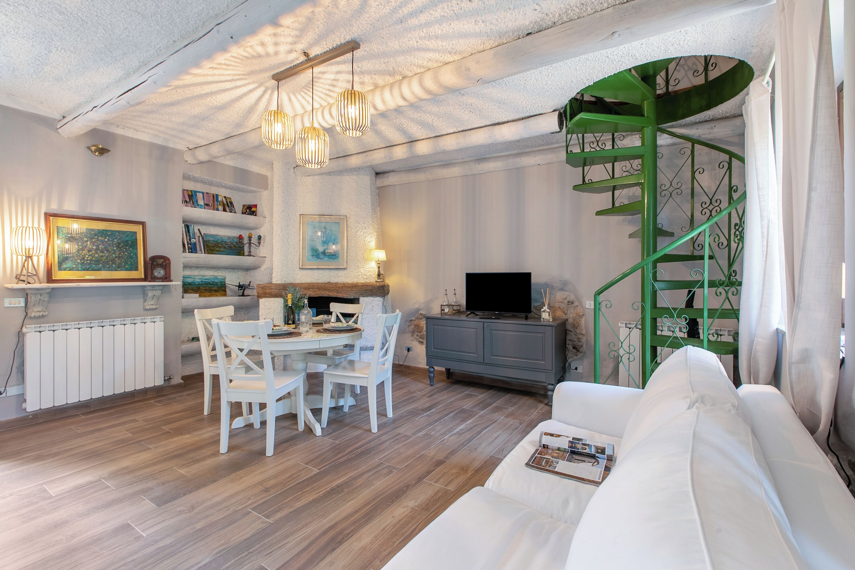Appartamento familiare, 1 camera da letto, balcone (Dimora Della Rocca Private Garden,) | Area soggiorno
