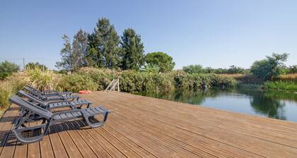2-Bed Algarve Retreat with Yoga, Pilates and Natural Pool