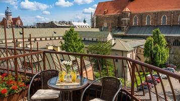 Suite Deluxe, terrasse, vue jardin | Terrasse/Patio