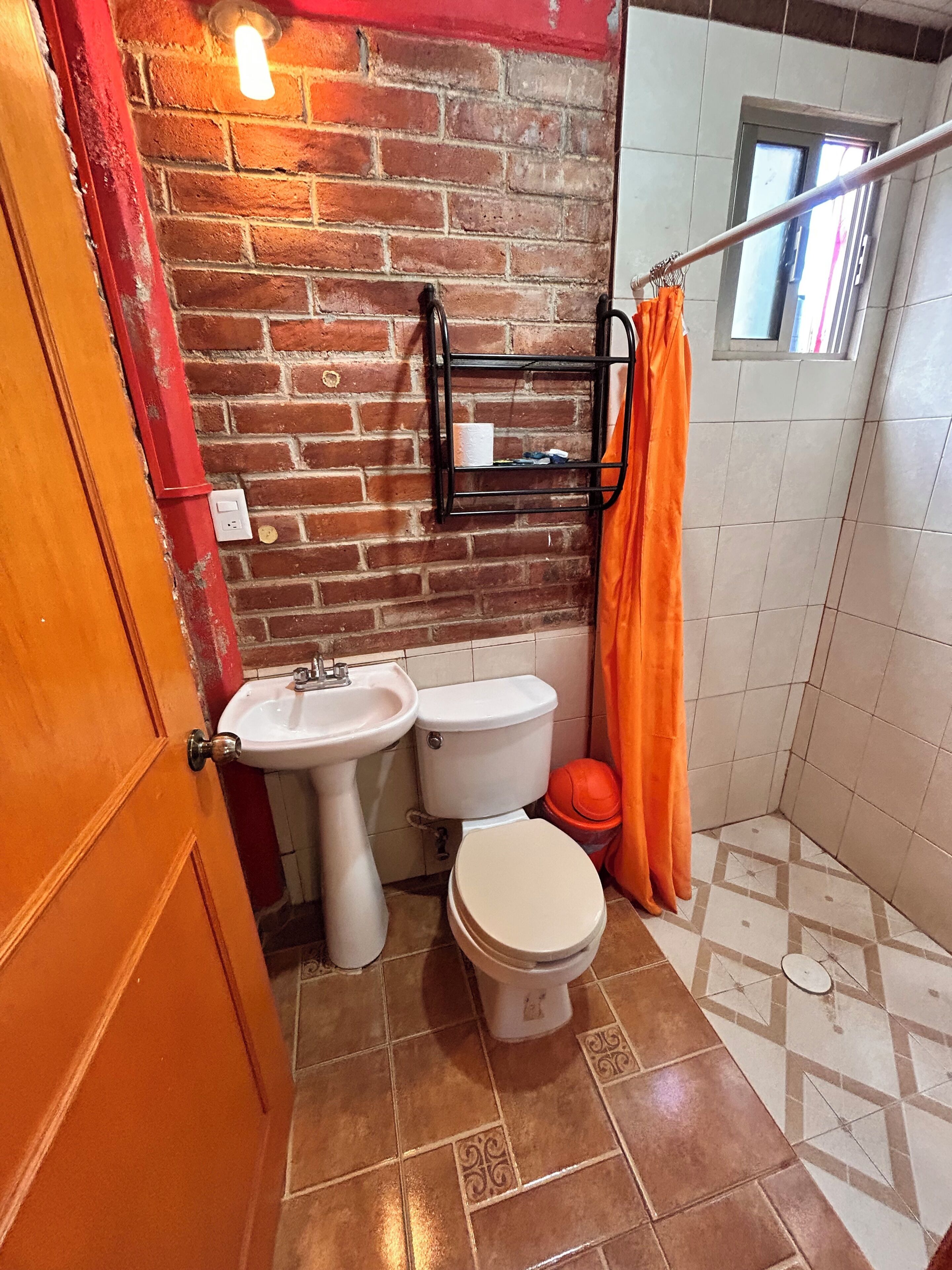 Family Suite, Patio | Bathroom | Shower, towels, soap, shampoo
