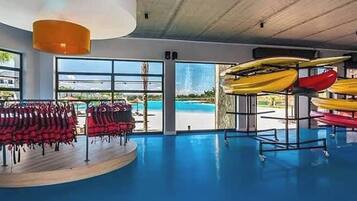 Apartment, 1 Schlafzimmer, Balkon | Fitnessbereich