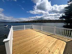 Terrace/patio - Winnipesaukee Lakeside Retreat (Laconia)
