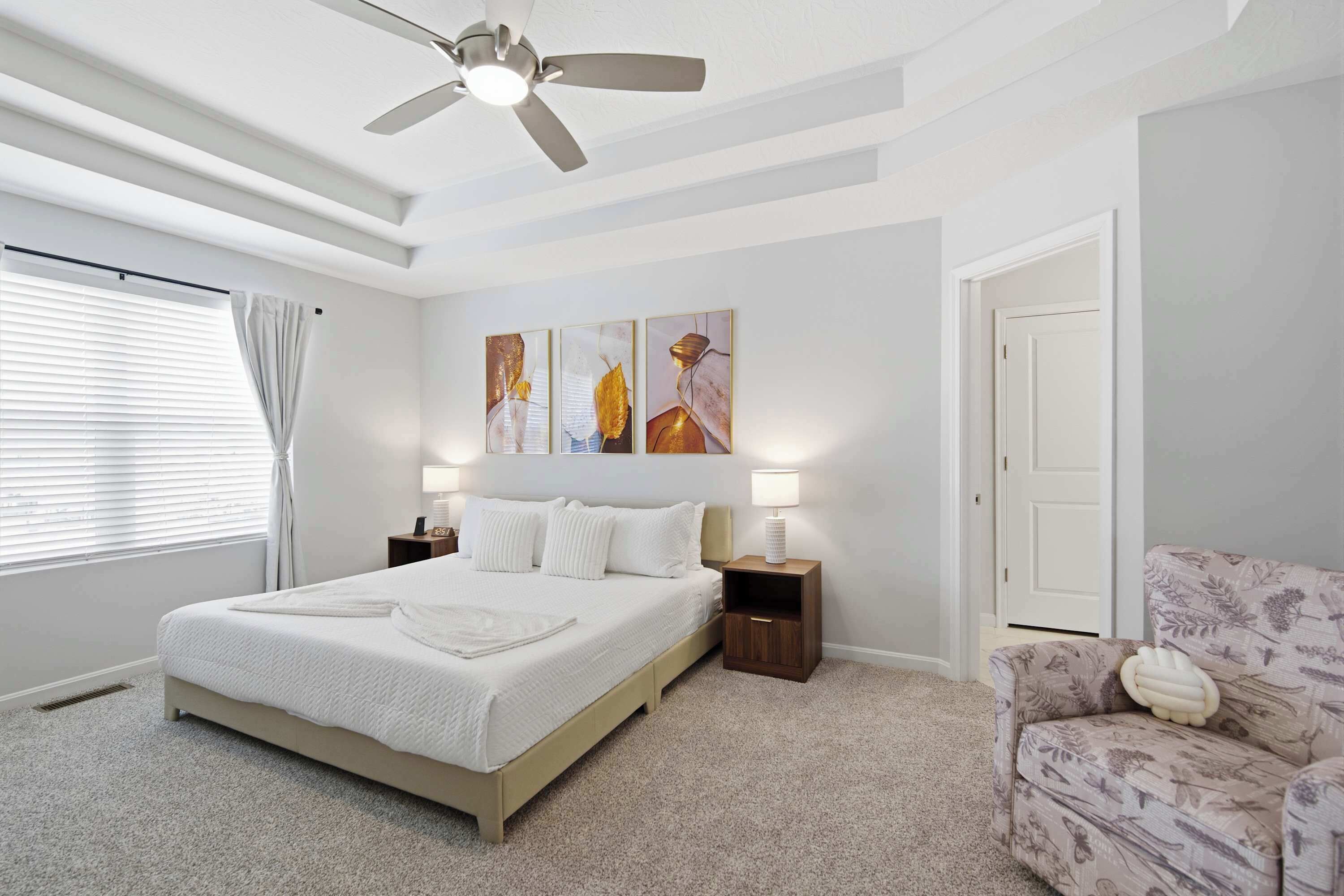 House, Multiple Beds, Garden View (Midway Bloom) | 4 bedrooms, individually decorated, individually furnished, bed sheets