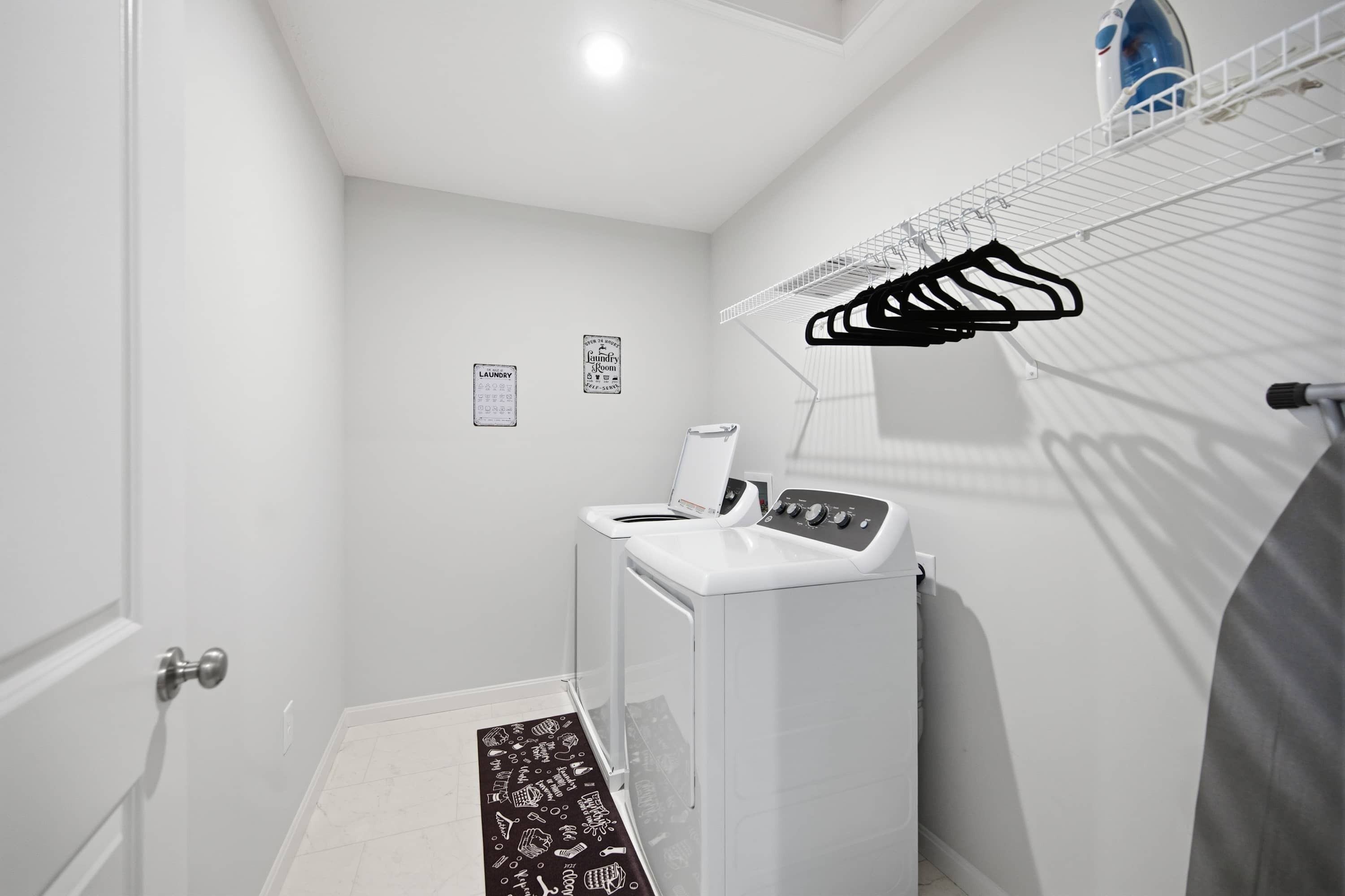 House, Multiple Beds, Garden View (Midway Bloom) | Laundry