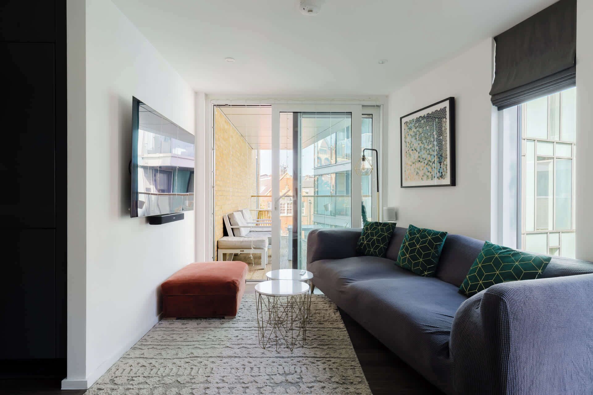TV, stereo, offices