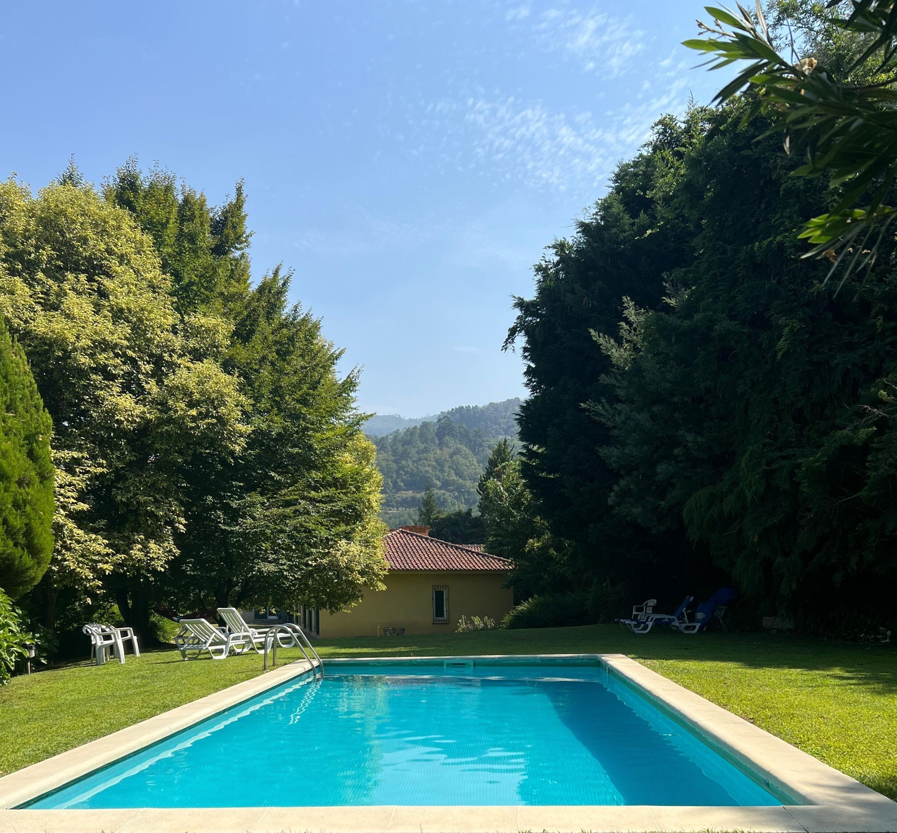 Alberca al aire libre 