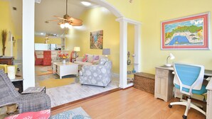 Smart TV, offices - Perico Bay Club Condo | 30+ Nights, Resort Amenities, Minutes to AMI (Bradenton)