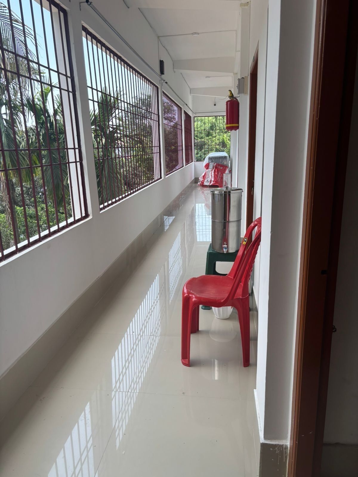Economy Double or Twin Room, Balcony, City View | Street view