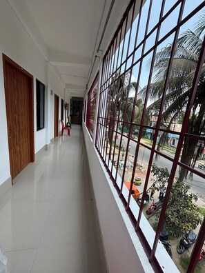 Standard Double Room, Balcony, City View | Balcony view - Mousumi Lodge (Tezpur)