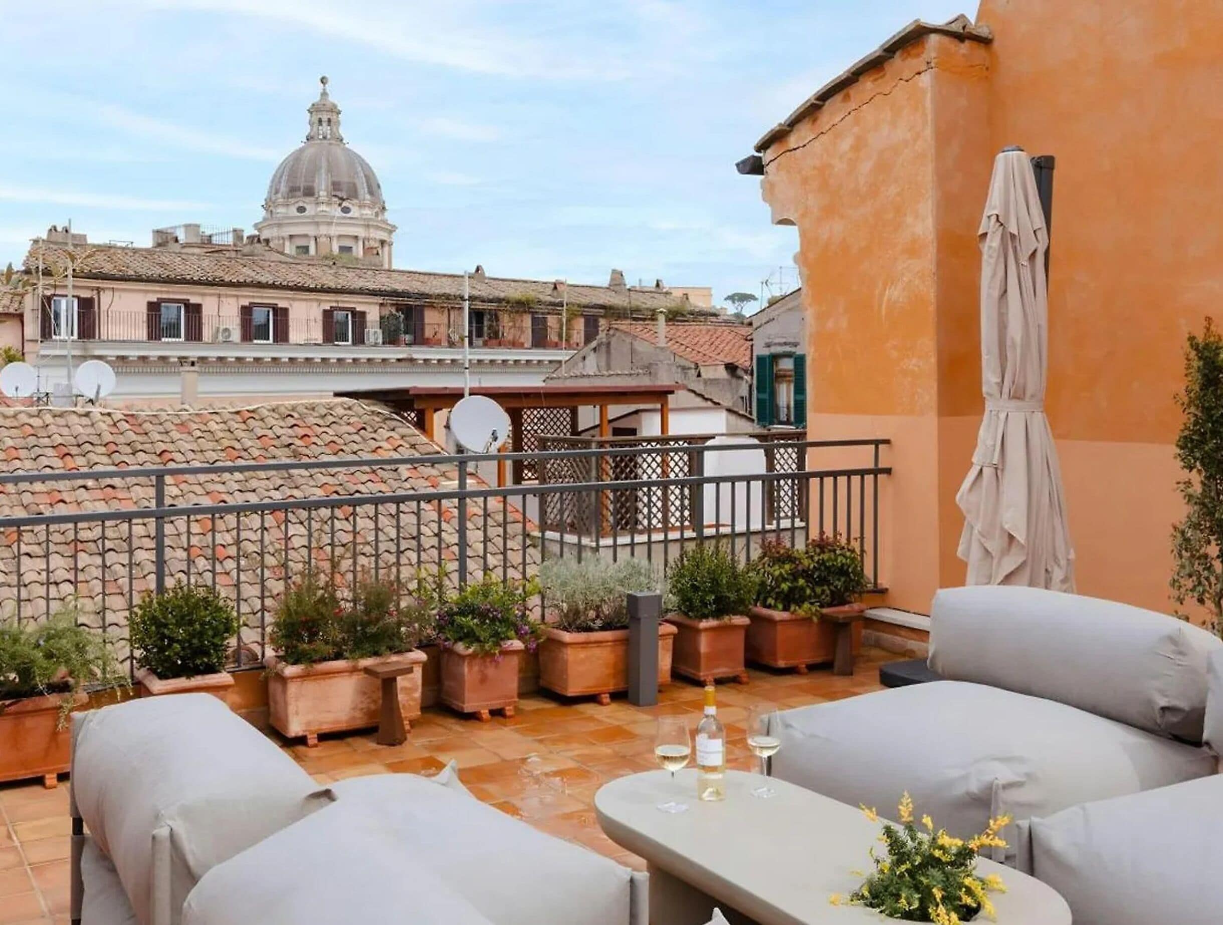Terrasse sur le toit