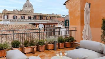 Terrasse sur le toit
