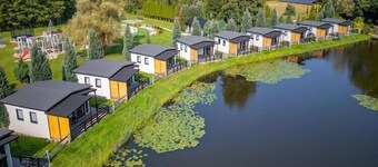 Enetasjes feriehus ved dammen nr. 1