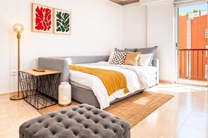 Deluxe appartement | Donsdekens, een strijkplank/strijkijzer, babybedden (toeslag)