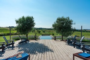 Terrace/patio - Poggio alla Famina | Luxury Tuscan Villa, Heated Infinity Pool, Sleeps 14 (Toscana)