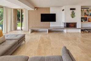 Living area - Villa 10 pers with swimming pool, close to the sea (La Croix-Valmer)