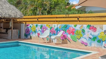 Villa familiar, 3 habitaciones, piscina privada | Piscina | Una piscina al aire libre