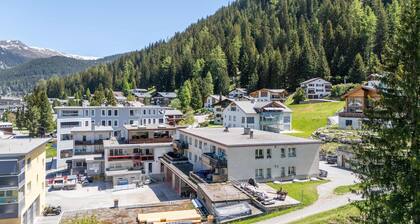 Bright 2BR Davos Apt with Parking and Balcony