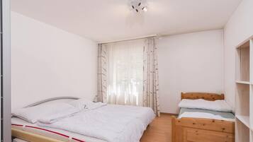 2 slaapkamers, beddengoed
