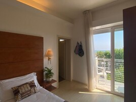 Superior Triple Room, Balcony, Garden View | In-room safe, desk, free WiFi, wheelchair access