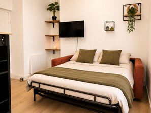 Wifi gratis y ropa de cama 