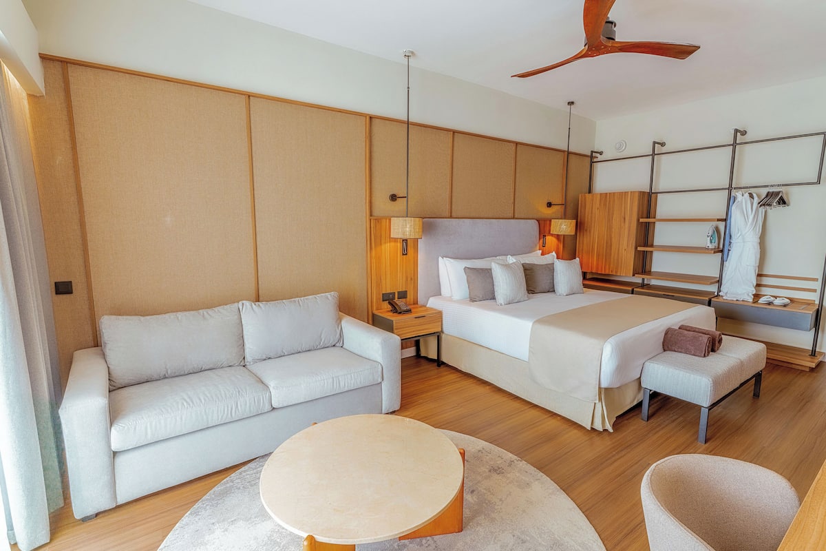 Loft de lujo, vista a la playa | Cortinas blackout, tabla de planchar con plancha y wifi gratis 