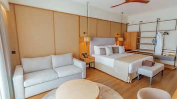 Loft Luxe, vue plage | Rideaux occultants, fer et planche à repasser, Wi-Fi gratuit