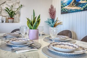 Dining - Nightingale Alexander Villa - private pool (Paleokastritsa)