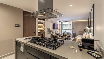 Standard Suite | Living area | 55-inch Smart TV with digital channels