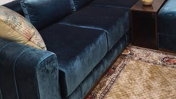 Suite, hageutsikt | Oppholdsområde