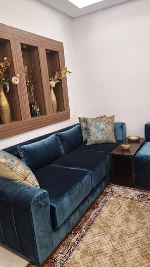 Suite, Garden View | Living area - villa moderne au centre de Rabat (Rabat)
