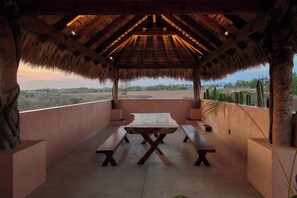 Terrasse sur le toit