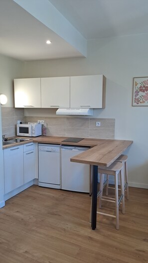 Private kitchen - Studio near the historic center (Dinan)