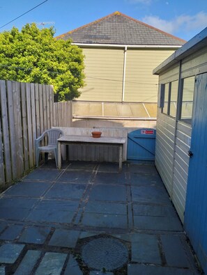 Terrace/patio - Apartment Sleeps 2 With Patio (Perranporth)