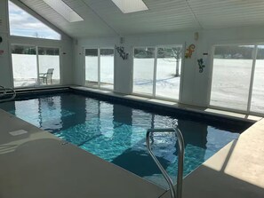 Piscine couverte, piscine chauffée