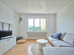 Smart TV, table tennis, books