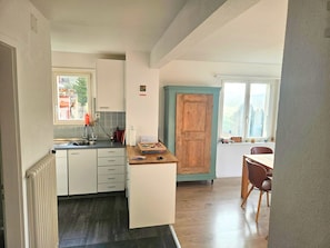 Kühlschrank, Ofen, Herdplatte, Geschirrspüler