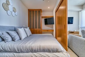 Comfort Condo, 1 King Bed with Sofa bed, Balcony, Beach View - MAKARE (Bucerías)