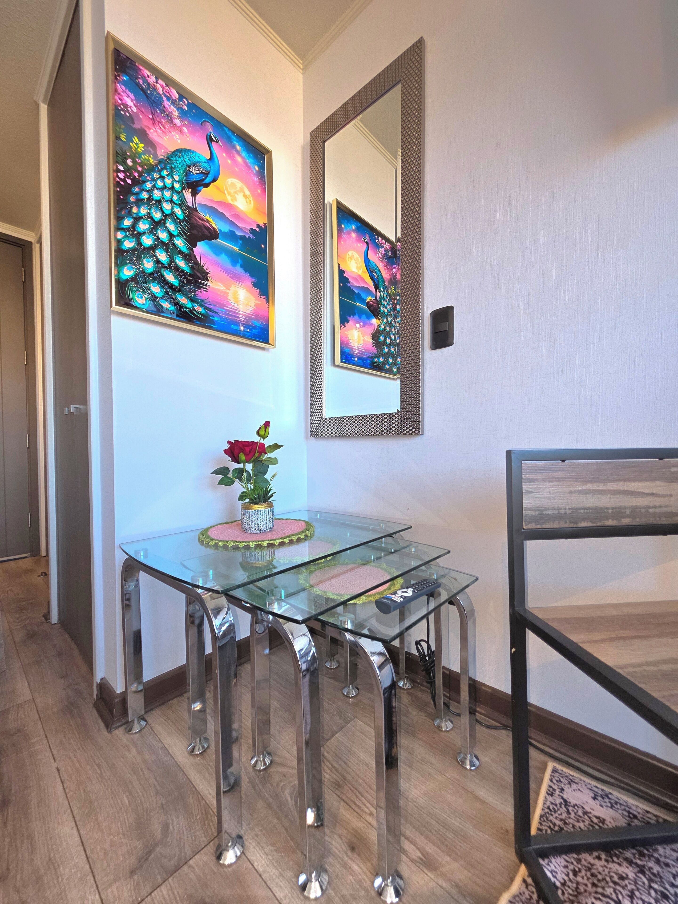 Departamento ejecutivo, balcón, vista a la montaña | Interior