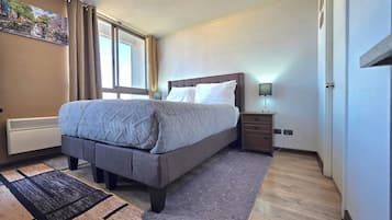 Executive Apartment, Balcony, Mountain View | Blackout drapes, iron/ironing board, free WiFi