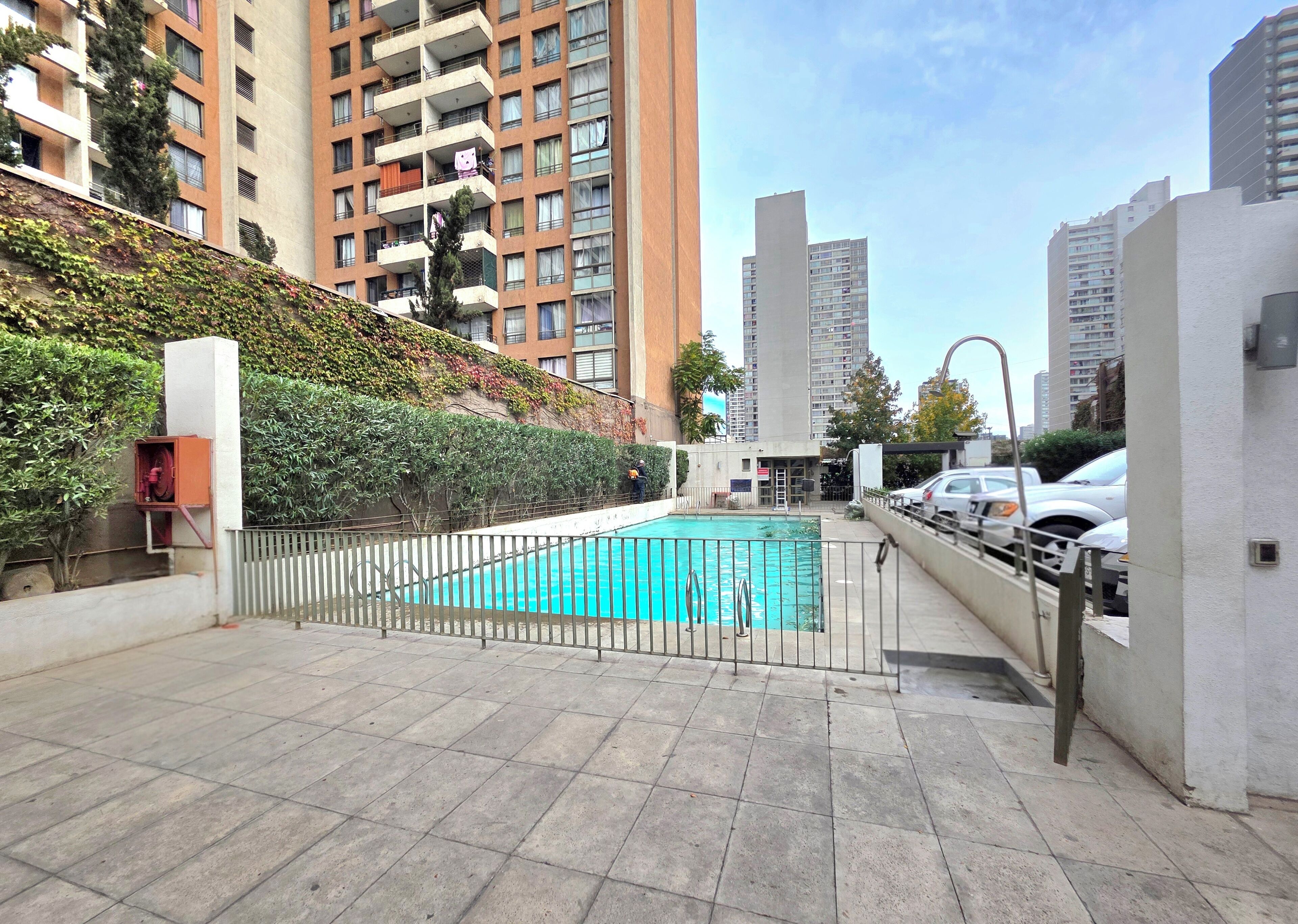 Seasonal outdoor pool