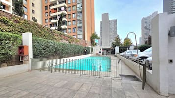 Seasonal outdoor pool