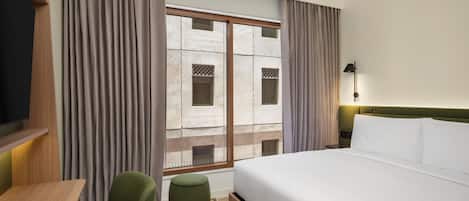 Minibar, in-room safe, blackout drapes, soundproofing