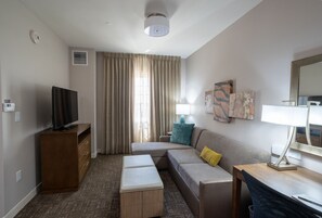TV, offices - Accessible Studio Suite | Breakfast Included! (Baytown)