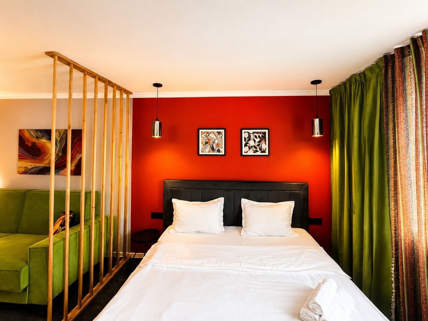 Quarto casal clássico, vista para o jardim | Wi-Fi de cortesia